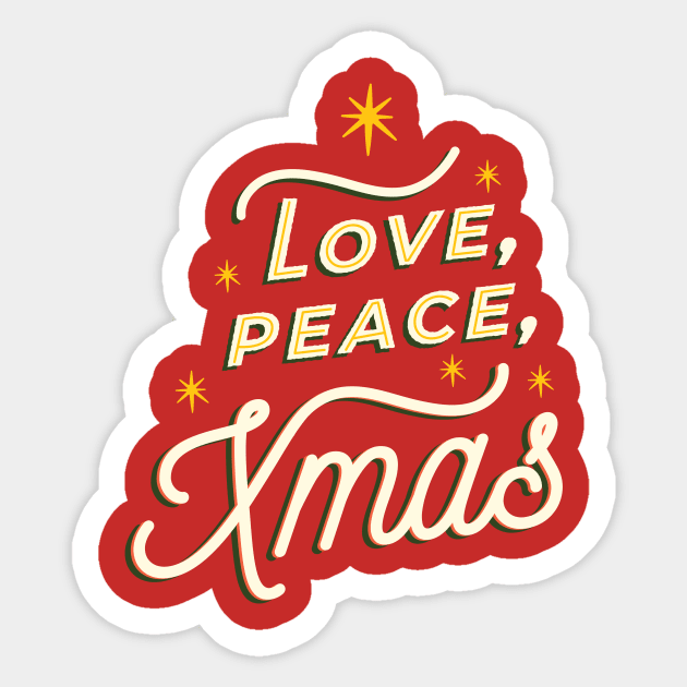 Love peace christmas Sticker by Babyborn